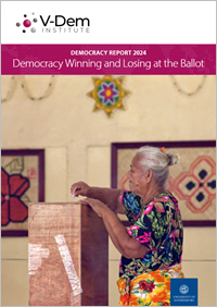 Democracy report 2024 : democracy winning and losing at the ballot.